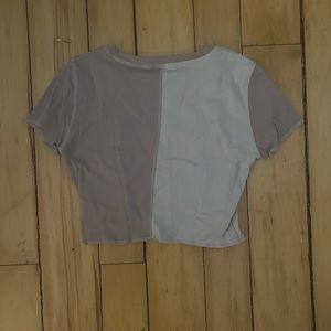 2 colour garage t shirt